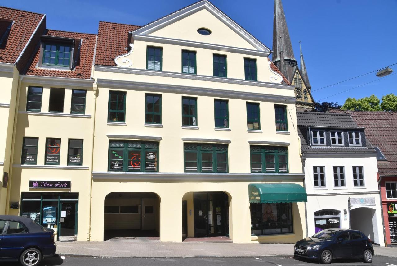 Fewo1846 - Atrium - Luxurioese Wohnung Mit 3 Schlafzimmern Und Balkon Im Stadtzentrum فلنسبورغ المظهر الخارجي الصورة