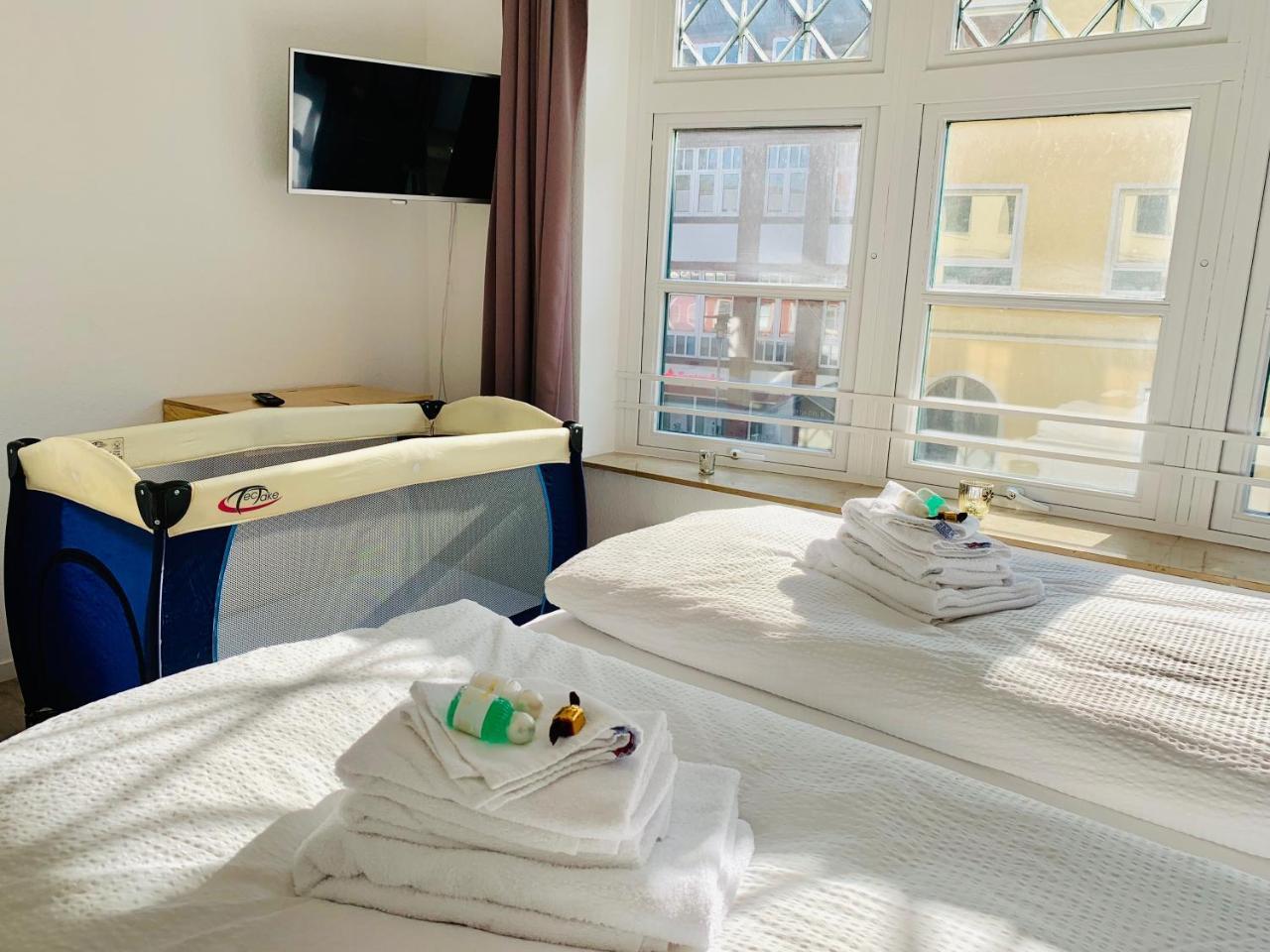 Fewo1846 - Atrium - Luxurioese Wohnung Mit 3 Schlafzimmern Und Balkon Im Stadtzentrum فلنسبورغ المظهر الخارجي الصورة