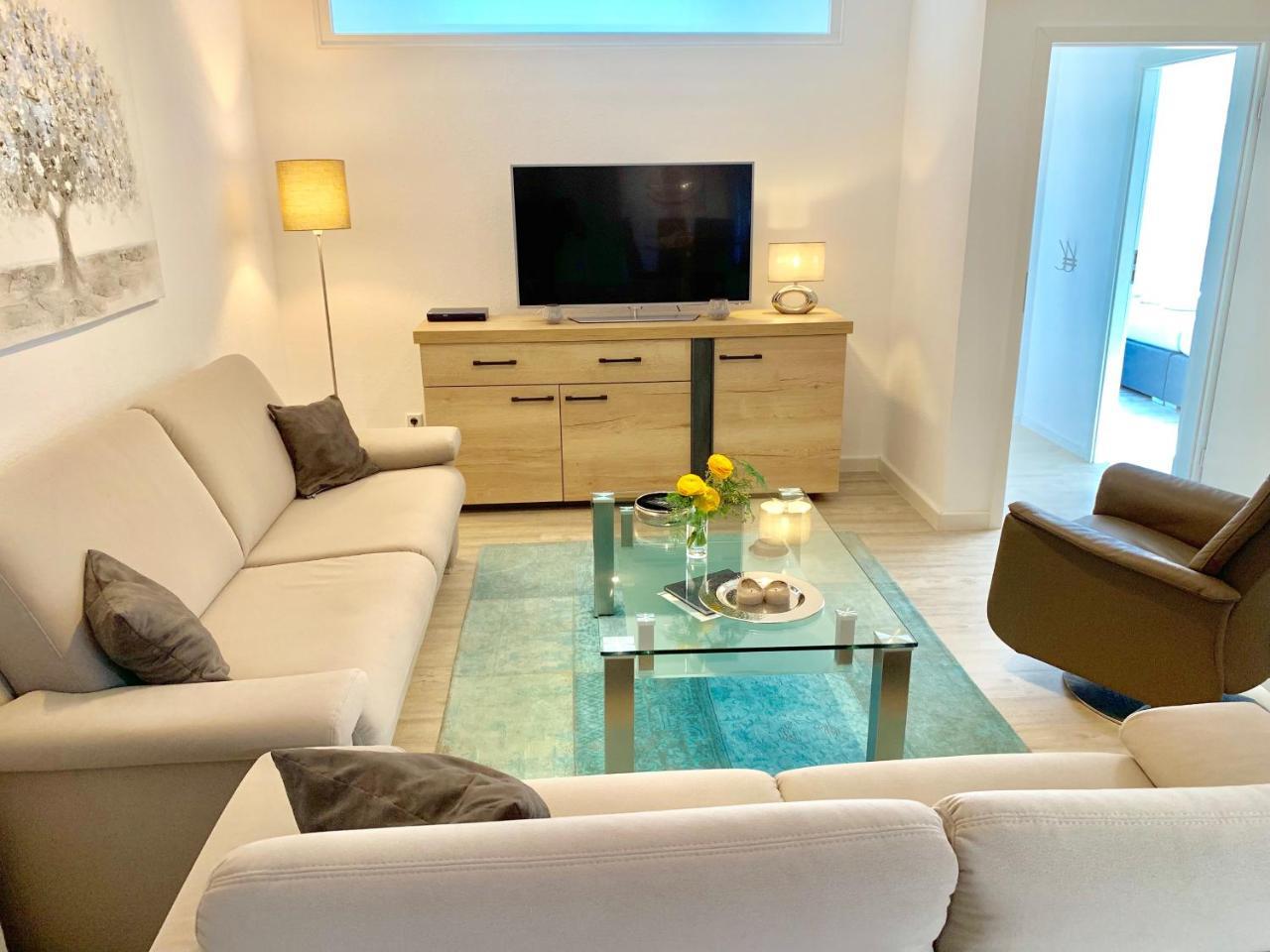 Fewo1846 - Atrium - Luxurioese Wohnung Mit 3 Schlafzimmern Und Balkon Im Stadtzentrum فلنسبورغ المظهر الخارجي الصورة